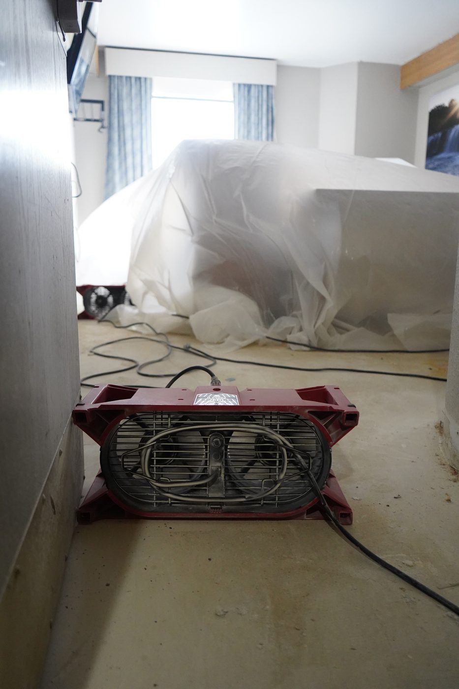 Moisture monitoring in a Commerce Township property