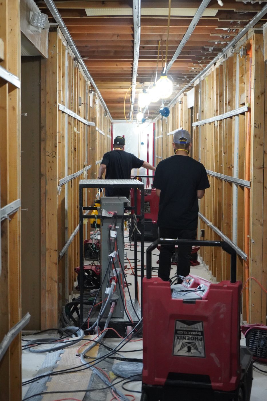 Revive crew performing restoration in Waterford Township